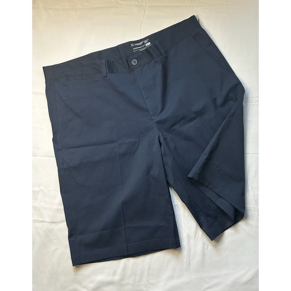 Lesmart Golf Series Mens Standard Fit Navy Blue Performance Shorts Size 38